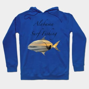 Alabama surf fishing Hoodie